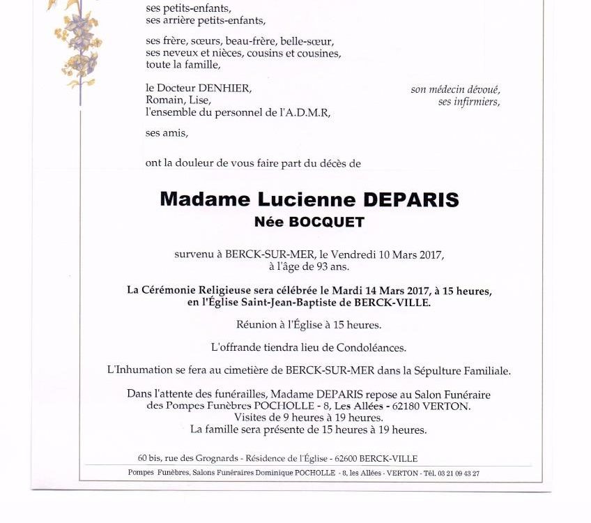 Lucienne deparis